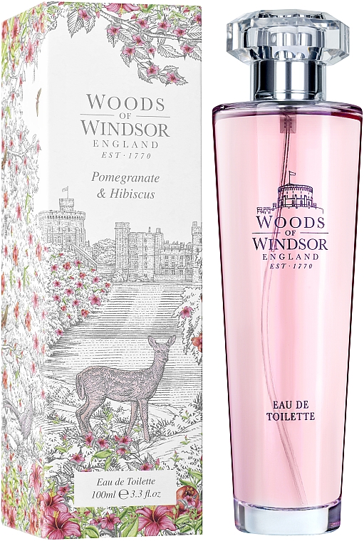 Woods of Windsor Pomegranate & Hibiscus - Eau de Toilette — Bild N2