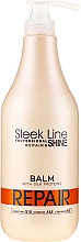Düfte, Parfümerie und Kosmetik Haarspülung mit Seidenprotein - Sleek Line Repair Shine Balsam