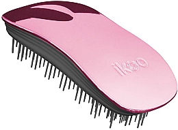 Düfte, Parfümerie und Kosmetik Haarbürste - Ikoo Home Rose Metallic Brush