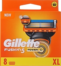 Düfte, Parfümerie und Kosmetik Ersatzklingen 8 St. - Gillette Fusion Power