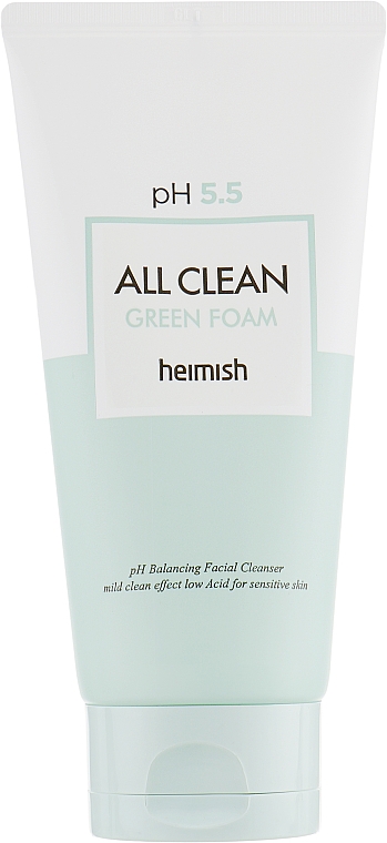Gesichtsreinigungsschaum für empfindliche Haut - Heimish All Clean Green Foam pH 5.5 — Bild N2