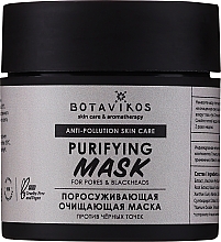 Düfte, Parfümerie und Kosmetik Porenverfeinernde Gesichtsreinigungsmaske gegen Mitesser - Botavikos Purifying Mask With For Pores & Blackheads