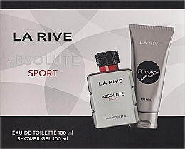 Düfte, Parfümerie und Kosmetik La Rive Absolute Sport - Duftset (Eau de Toilette 100ml + Duschgel 100ml)