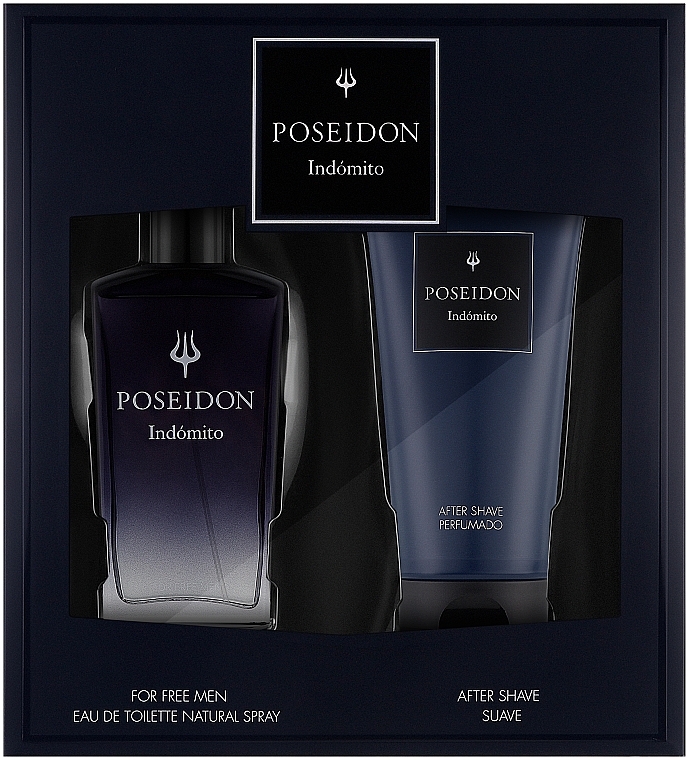 Duftset (Eau de Toilette 100ml + After Shave Lotion 100ml)  - Instituto Espanol Poseidon Indomito  — Bild N1