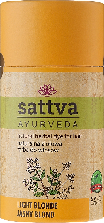 Henna-Haarfarbe - Sattva Ayuvrveda 