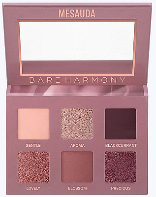 Lidschatten-Palette - Mesauda Bare Harmony 2.0 Palette Tender Mauve — Bild N1