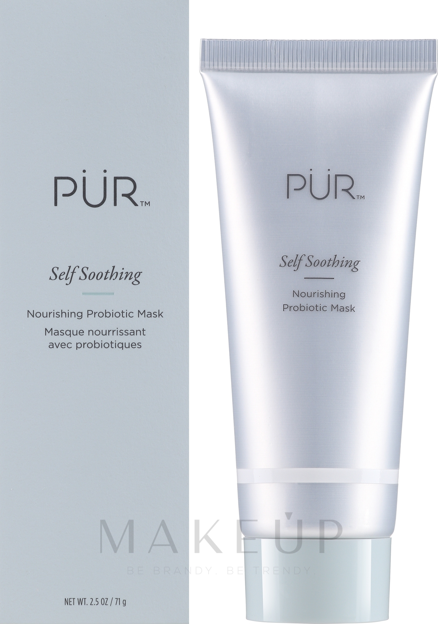 Pflegende Gesichtsmaske - Pur Self Soothing Nourishing Probiotic Mask  — Bild 71 g