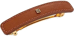 Düfte, Parfümerie und Kosmetik Haarspange - Balmain Paris Hair Couture Riviera Barrette Cognac Large