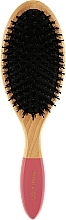 Haarbürste mit Natur- und Nylonborsten 498639 - Inter-Vion Wooden Line Brush — Bild N1