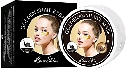 Hydrogel-Augenpatches mit Schneckenschleim - Love Skin Golden Snail — Bild N1