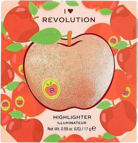 Highlighter - I Heart Revolution Tasty 3D Apple Highlighter (Apple)  — Bild N1