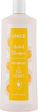 Düfte, Parfümerie und Kosmetik Festigendes Shampoo mit Eierextrakt - Unice Herbal Shampoo Anti Hair Loss