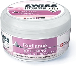 Düfte, Parfümerie und Kosmetik Creme für Gesicht und Körper - Swiss Image Radiance Whitening Face & Body Cream