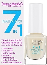 Nagelstärkungsmittel 7-in-1 - Bottega Verde 7-In-1 Treatment For Perfect Nails With Camellia Oil — Bild N2