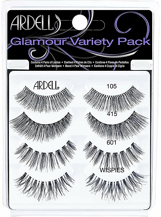 Künstliche Wimpern - Ardell Glamour Variety Pack of False Eyelashes — Bild N1