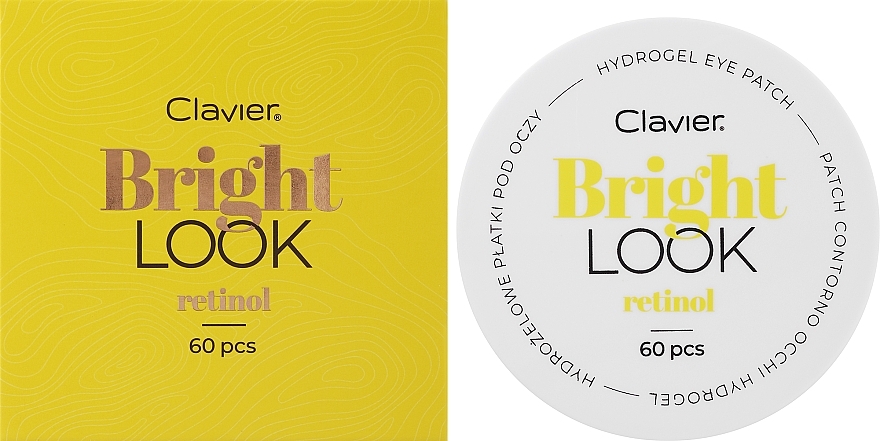 Hydrogel-Augenpatches mit Retinol - Clavier Bright Look Retinol Hydrogel Eye Patch — Bild N2