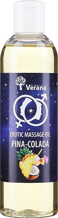 Öl für erotische Massage Pina Colada - Verana Erotic Massage Oil Pina-Colada  — Bild N3