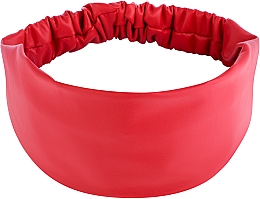 Stirnband rot Faux Leather Classic - MAKEUP Hair Accessories — Bild N1
