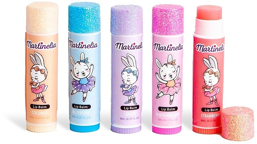 Martinelia Magic Ballet Lip Balm Set - Lippenbalsam-Set 6 St. — Bild N1