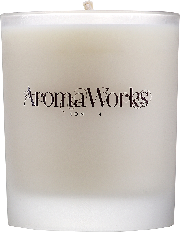 Soja-Duftkerze im Glas mit Amyris- und Orangenduft - AromaWorks Light Range Amyris & Orange Candle — Bild N4