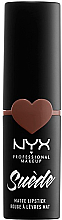 Matter Lippenstift - NYX Professional Makeup Suede Matte Lipstick — Bild N1
