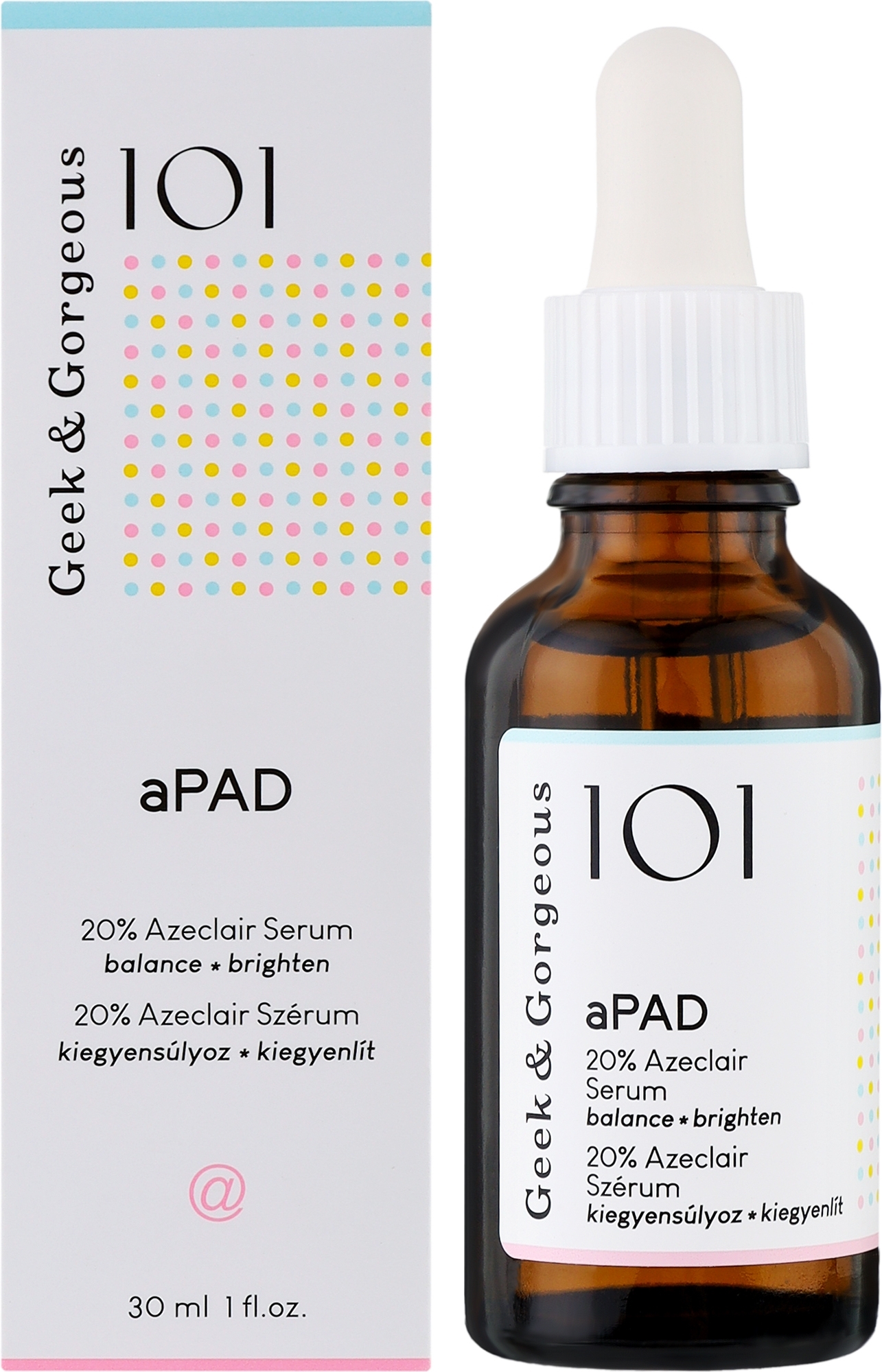 Gesichtsserum - Geek & Gorgeous APad 20% Azeclair Acid Serum — Bild 30 ml