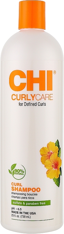 Shampoo für lockiges und lockiges Haar - CHI Curly Care Curl Shampoo — Bild N2