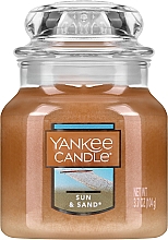 Düfte, Parfümerie und Kosmetik Duftkerze im Glas Sonne und Sand - Yankee Candle Sun & Sand
