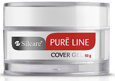 Aufbau-Nagelgel mit natürlicher Farbe - Silcare Pure Line Cover Gel — Bild N1