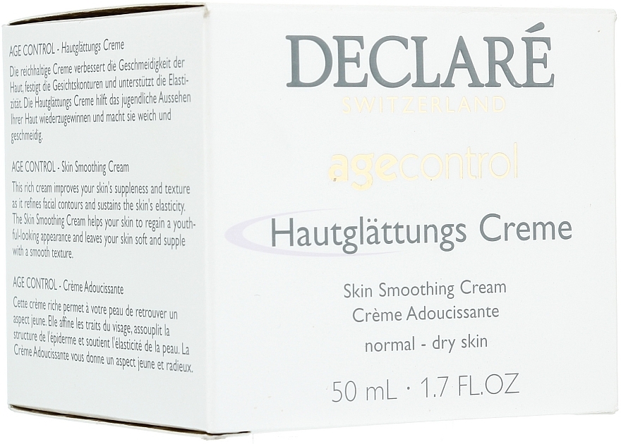 Glättende Anti-Falten Gesichtscreme mit Kollagen - Declare Skin Smoothing Cream — Bild N1