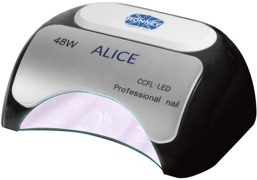 CCFL/LED Lampe für Nageldesign schwarz - Ronney Profesional Alice Nail CCFL+LED 48w Lamp — Bild N1