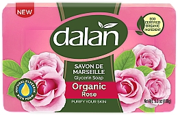 Düfte, Parfümerie und Kosmetik Glyzerinseife mit Bio-Rosensxtrakt - Dalan Savon De Marseille Glycerine Soap Organic Rose