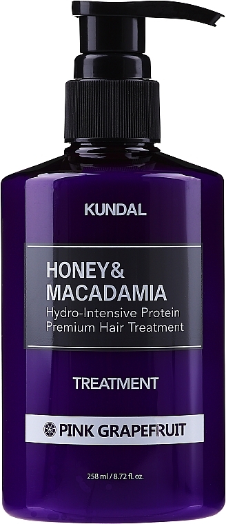 Feuchtigkeitsspendende Haarspülung mit rosa Grapefruit - Kundal Honey & Macadamia Treatment Pink Grapefruit — Bild N3