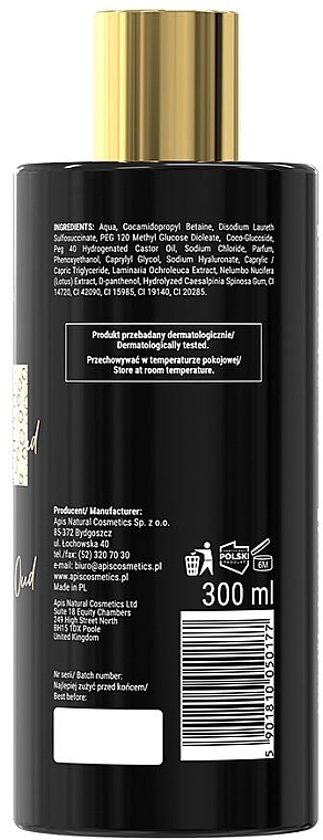 Feuchtigkeitsspendendes Duschgel - APIS Professional Mystic Oud Moisturizing Shower Gel — Bild N1