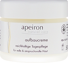 Reichhaltige Aufbaucreme für den Tag mit Q10 und Ringelblume für reife und anspruchsvolle Haut - Apeiron Regenerating Day Cream — Bild N2