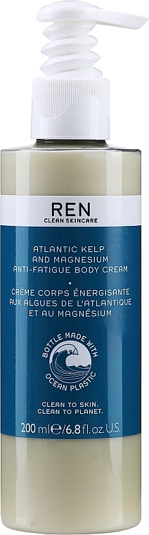 Entspannende und feuchtigkeitsspendende Körpercreme mit Magnesium und atlantischem Seetangextrakt - Ren Atlantic Kelp And Magnesium Anti-Fatigue Body Cream — Bild N1