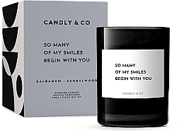 Düfte, Parfümerie und Kosmetik Duftkerze - Candly & Co No.6 So Many Of My Smiles Begin With You Scented Candle