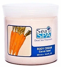 Düfte, Parfümerie und Kosmetik Körpercreme mit Karottensamenextrakt - Sea Of Spa Body Cream Carrot Seed 
