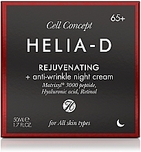 Nachtgesichtscreme gegen Falten, 65+ - Helia-D Cell Concept Cream — Bild N3