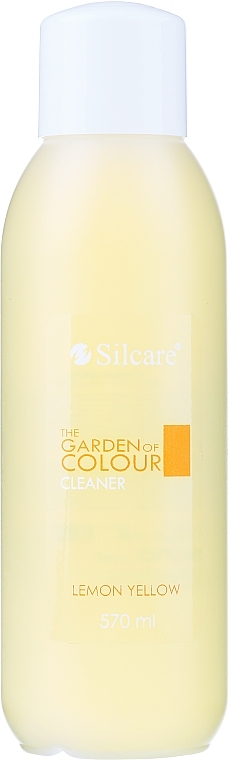 Nagelentfetter Zitronengelb - Silcare The Garden of Colour Cleaner Lemon Yellow — Bild N1