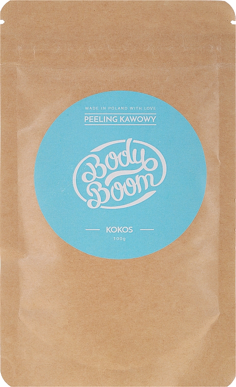 Kaffee-Peeling für den Körper mit Kokos-Duft - BodyBoom Coffee Scrub Coconut — Foto N1