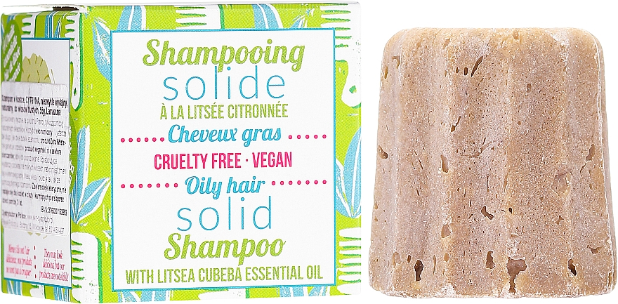 Festes Shampoo für fettiges Haar - Lamazuna Solid Shampoo For Oily Hair With Litsea Cubeba — Bild N1