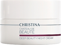 Revitalisierende verjüngende Nachtcreme - Christina Chateau de Beaute Deep Beaute Night Cream — Bild N1