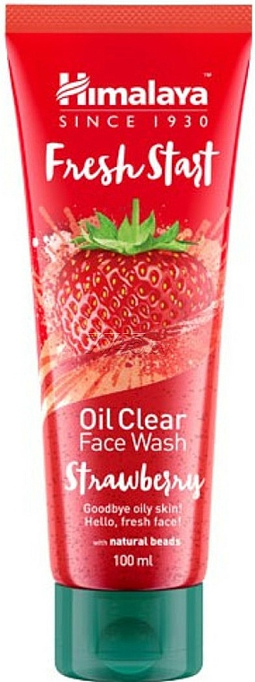 Gesichtsreinigungsöl mit Erdbeere - Himalaya Herbals Fresh Start Oil Clear Face Wash Strawberry