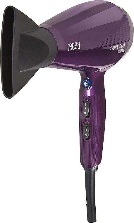 Haartrockner violett - Teesa Hair Dryer X-Dry 300 Violet TSA0512 — Bild N2