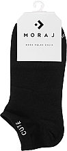 Düfte, Parfümerie und Kosmetik Kurze Damensocken mit Stickerei CSD240-075 schwarz - Moraj