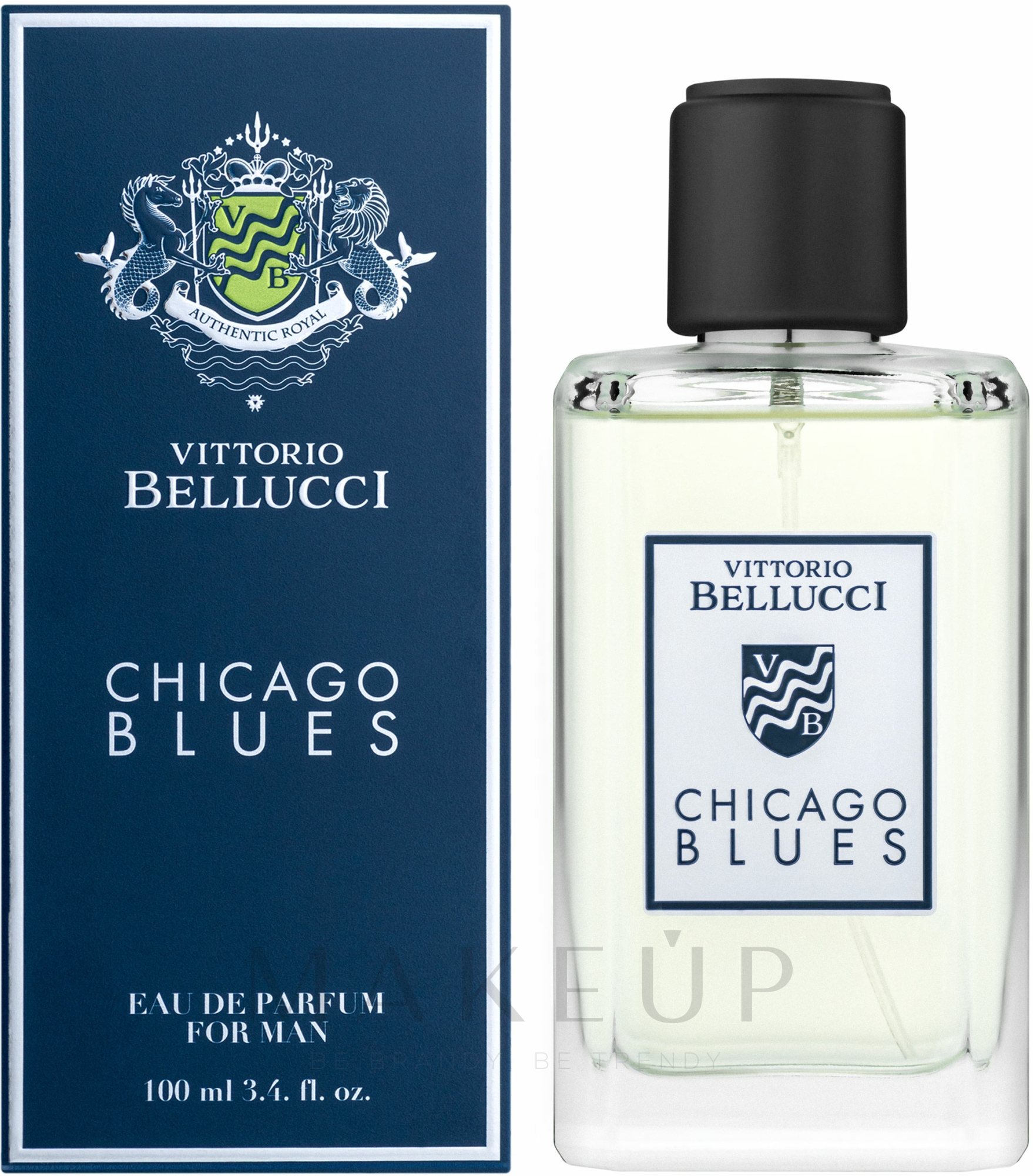 Vittorio Bellucci Chicago Blues - Eau de Toilette  — Bild 100 ml
