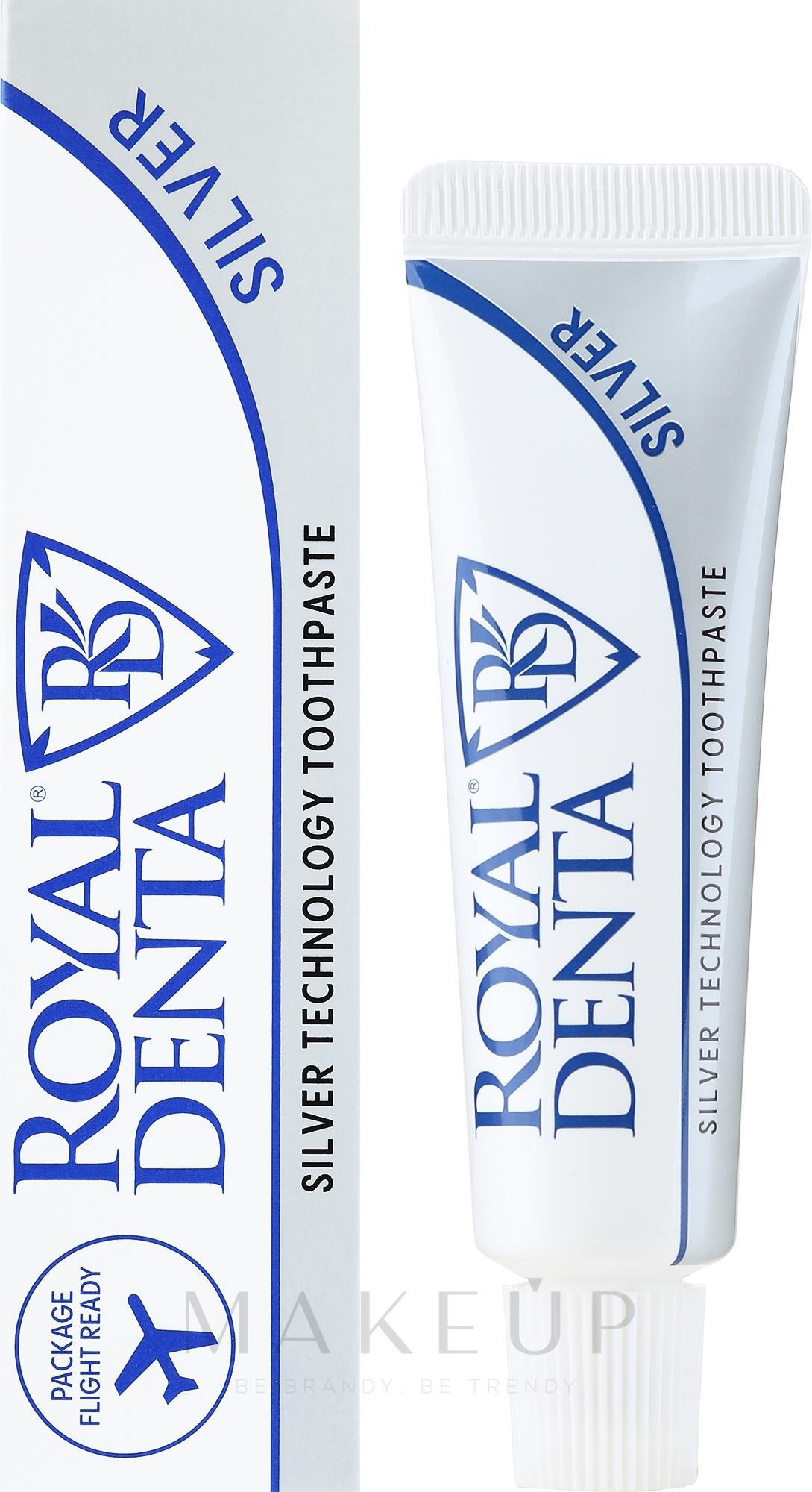 Zahnpasta mit Silberpartikeln - Royal Denta Silver Technology Toothpaste — Bild 30 g