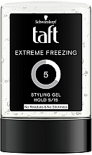 Düfte, Parfümerie und Kosmetik Haarstyling-Gel - Taft Extreme Freezing Styling Gel Hold 5