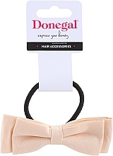 Düfte, Parfümerie und Kosmetik Haargummi FA-5638 beige Schleife - Donegal